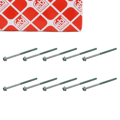 10x febi zylinderkopfschraube - febi,